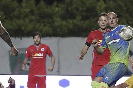 Albinoleffe-Alessandria, match di andata della semifinale play-off di Serie C
