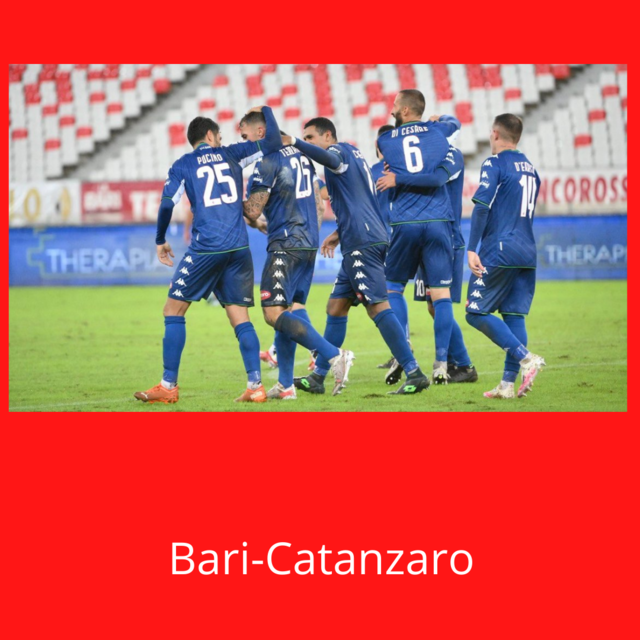 Bari-Catanzaro streaming