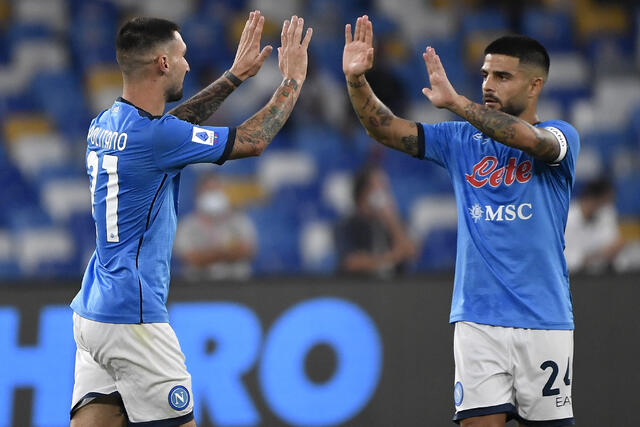 Napoli-Sampdoria formazioni ufficiali (ph. Image Sport)