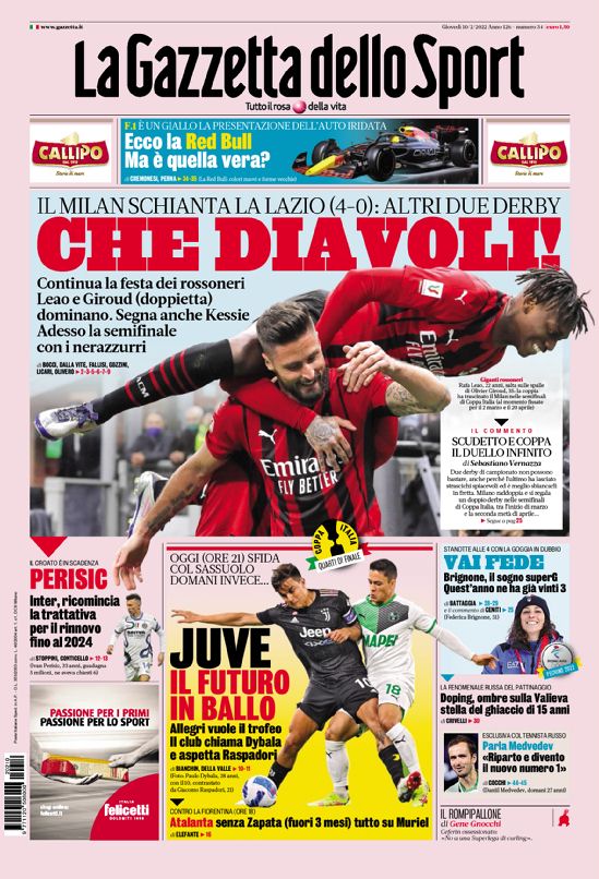 La gazzetta dello sport