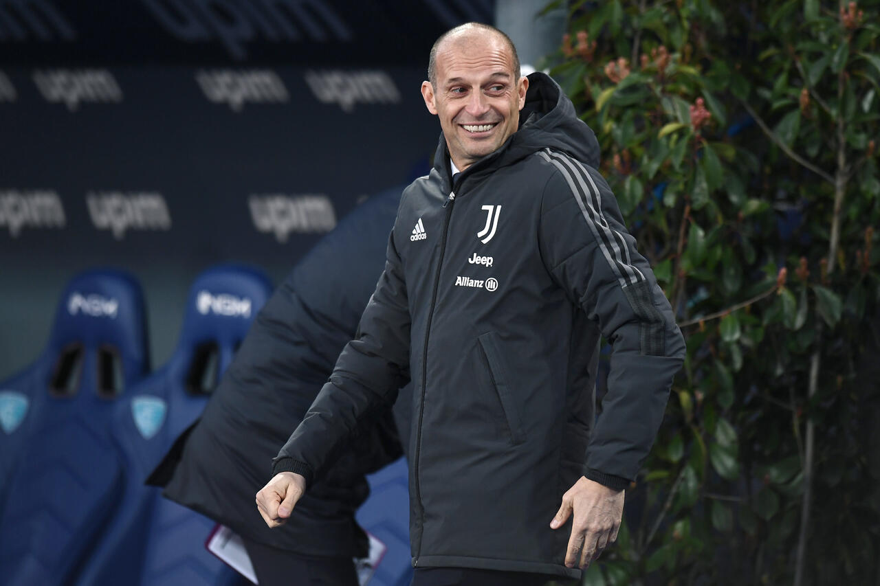 Il tecnico della Juventus Massimiliano Allegri