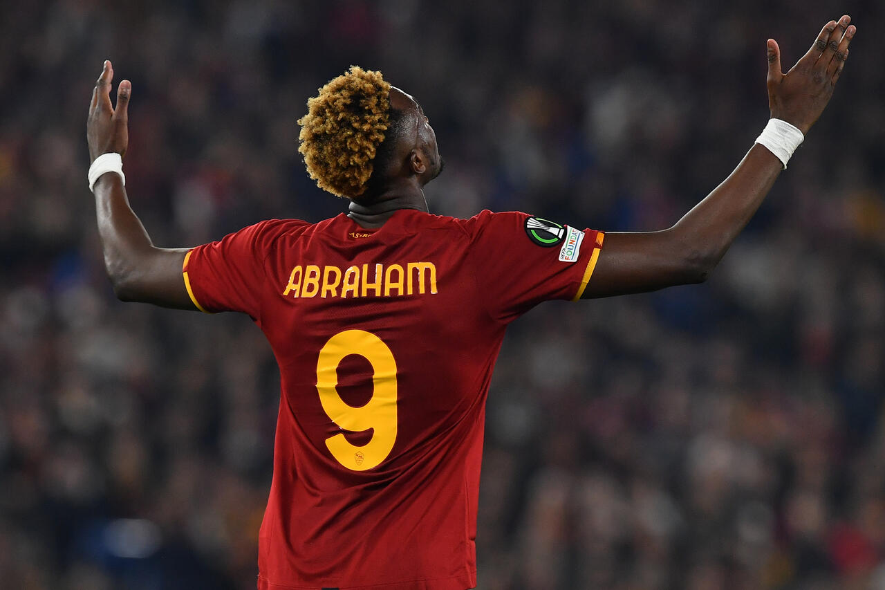 Abraham attaccante della Roma 