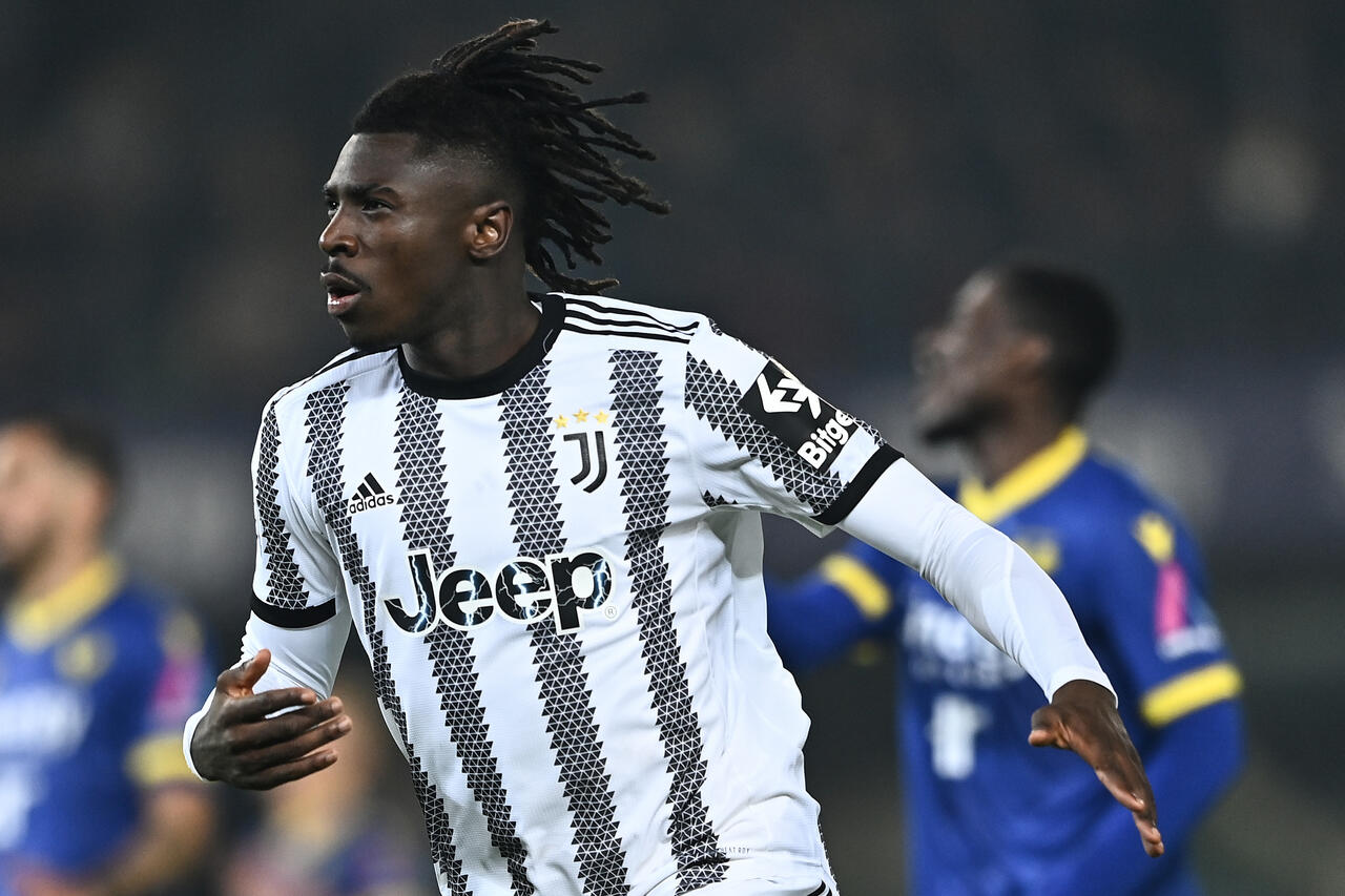 Kean, attaccante della Juventus
