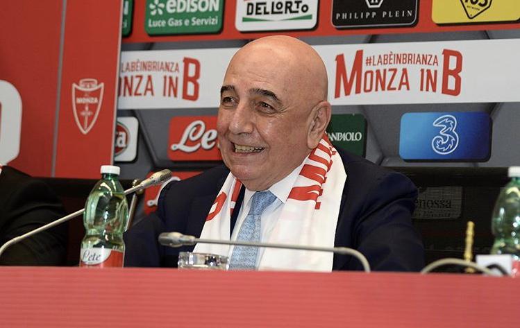 Galliani al Monza in Serie A