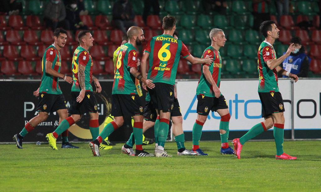 Ternana in azione 