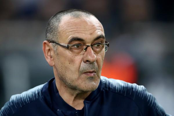 L'allenatore Maurizio Sarri alla Juventus