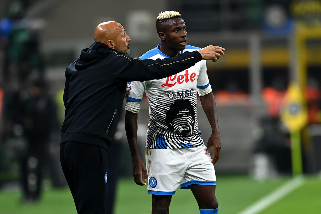 Spalletti in vista di Eintracht-Napoli 