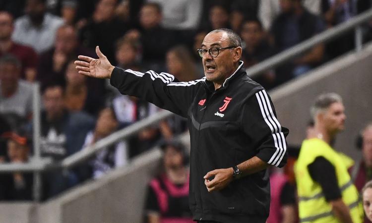 Sarri ex tecnico della Juventus