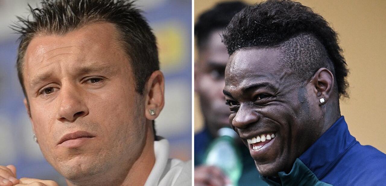 Cassano e Balotelli 