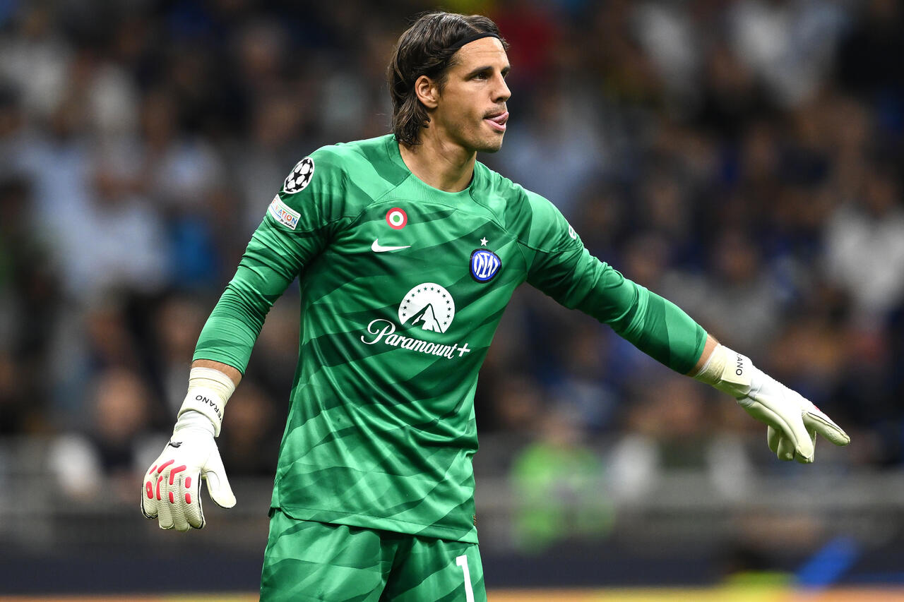 Yann Sommer con la maglia nerazzurra