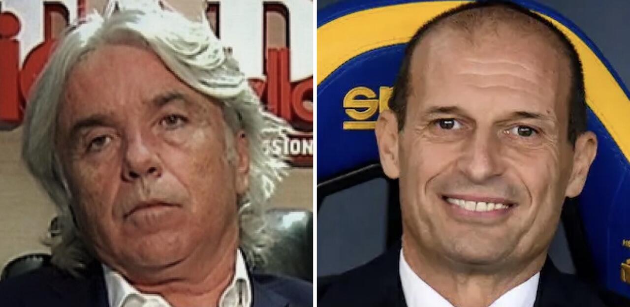 Ivan Zazzaroni e Massimiliano Allegri 