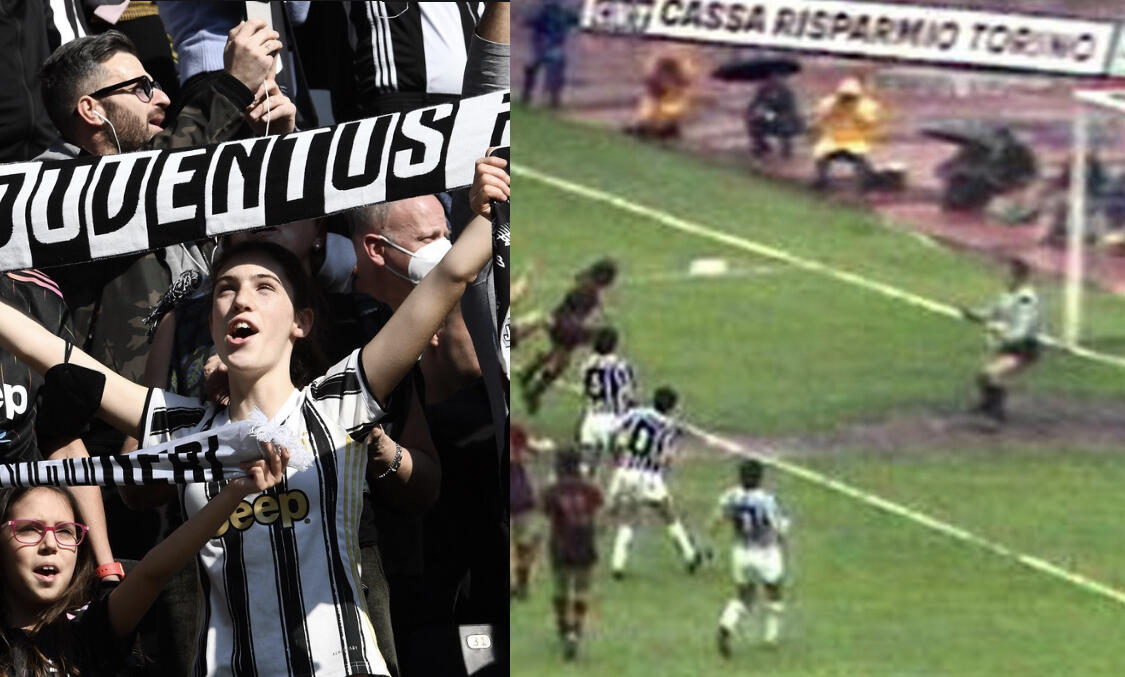 Il gol di Turone e i tifosi della Juve