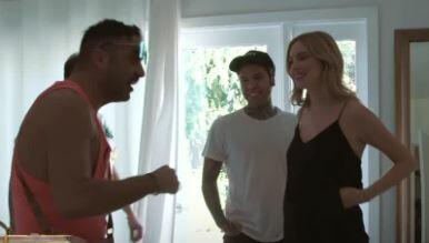 Amedeo, Fedez e Chiara Ferragni