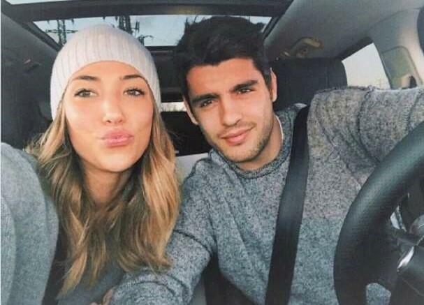 Alice Campello e Alvaro Morata 