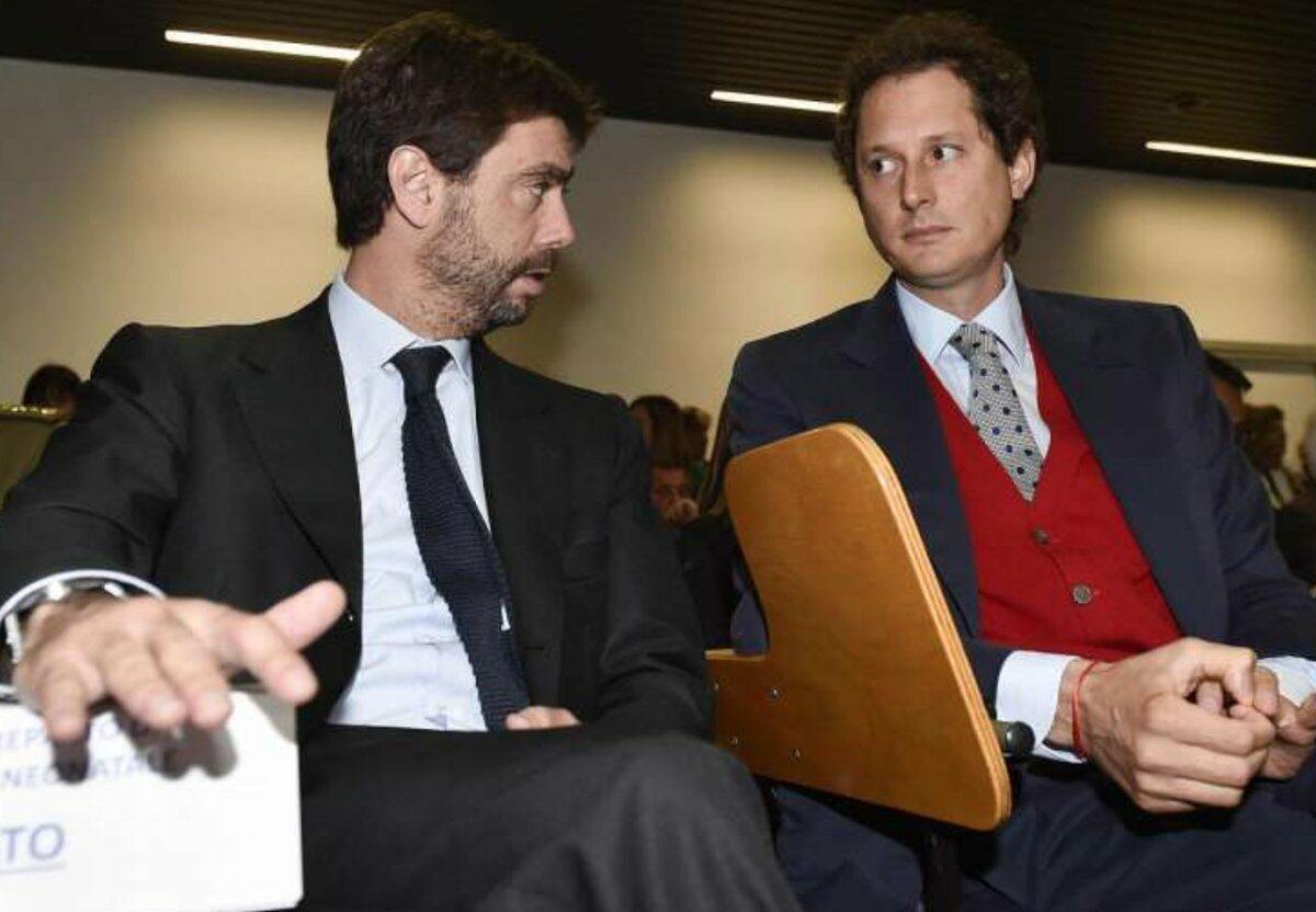 Andrea Agnelli e John Elkann