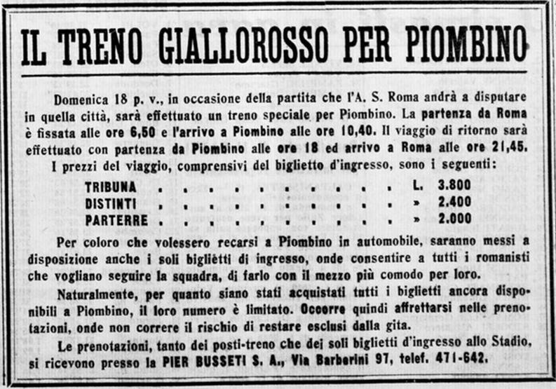 Piombino-Roma