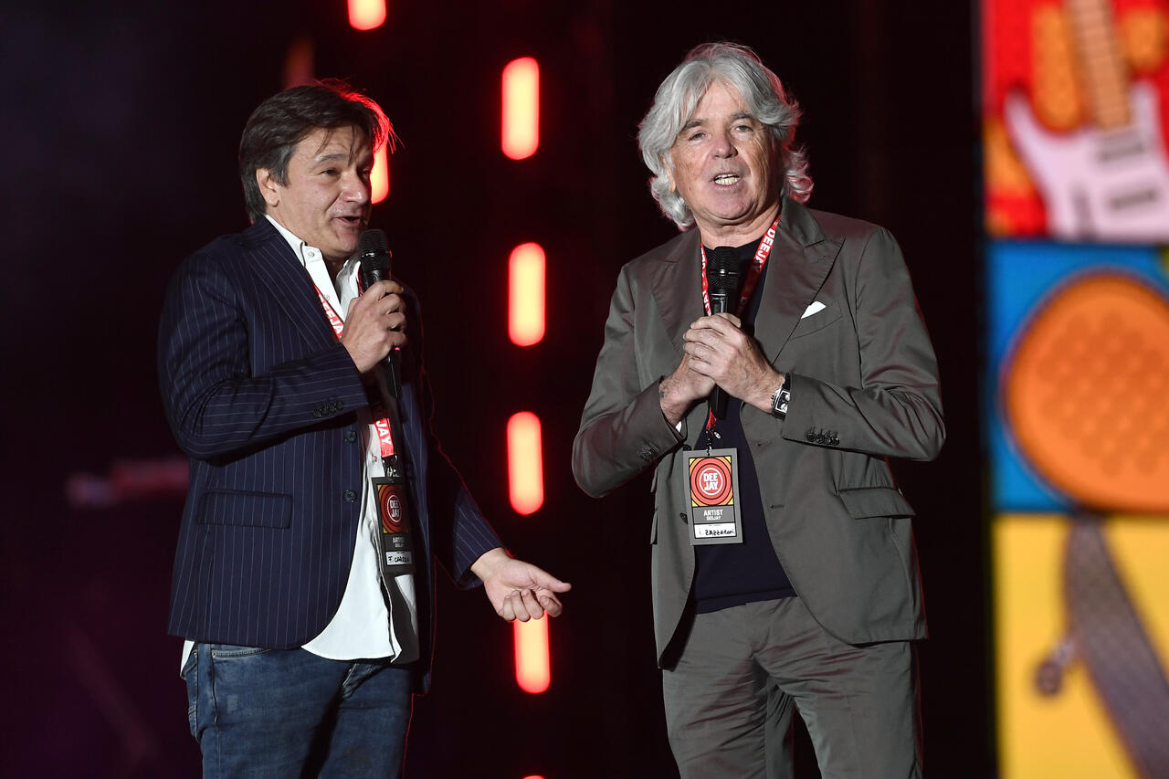 Fabio Caressa e Ivan Zazzaroni 