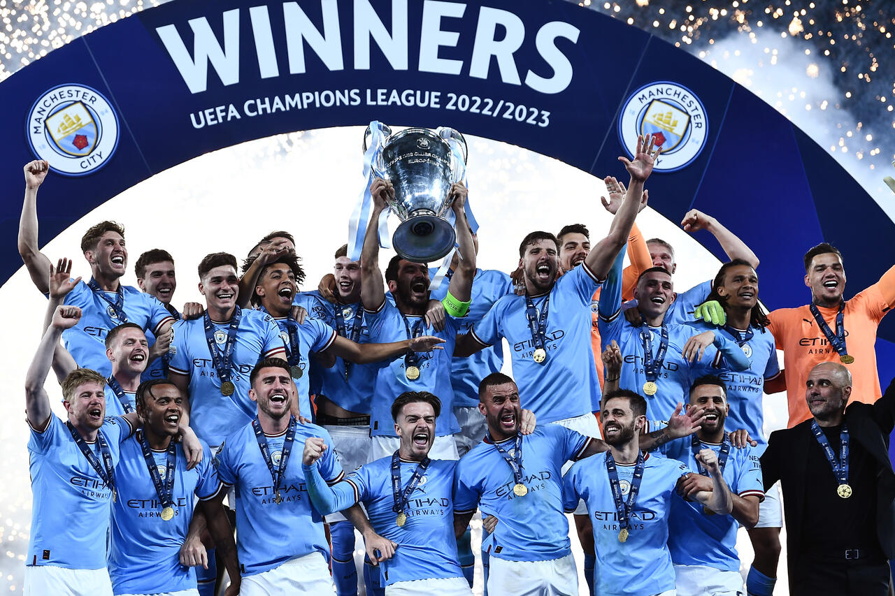 Il Manchester City campione d'Europa 2022/2023