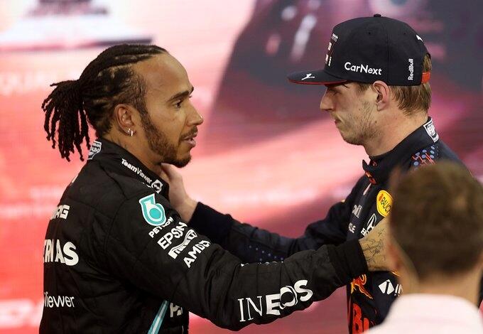 Hamilton Verstappen