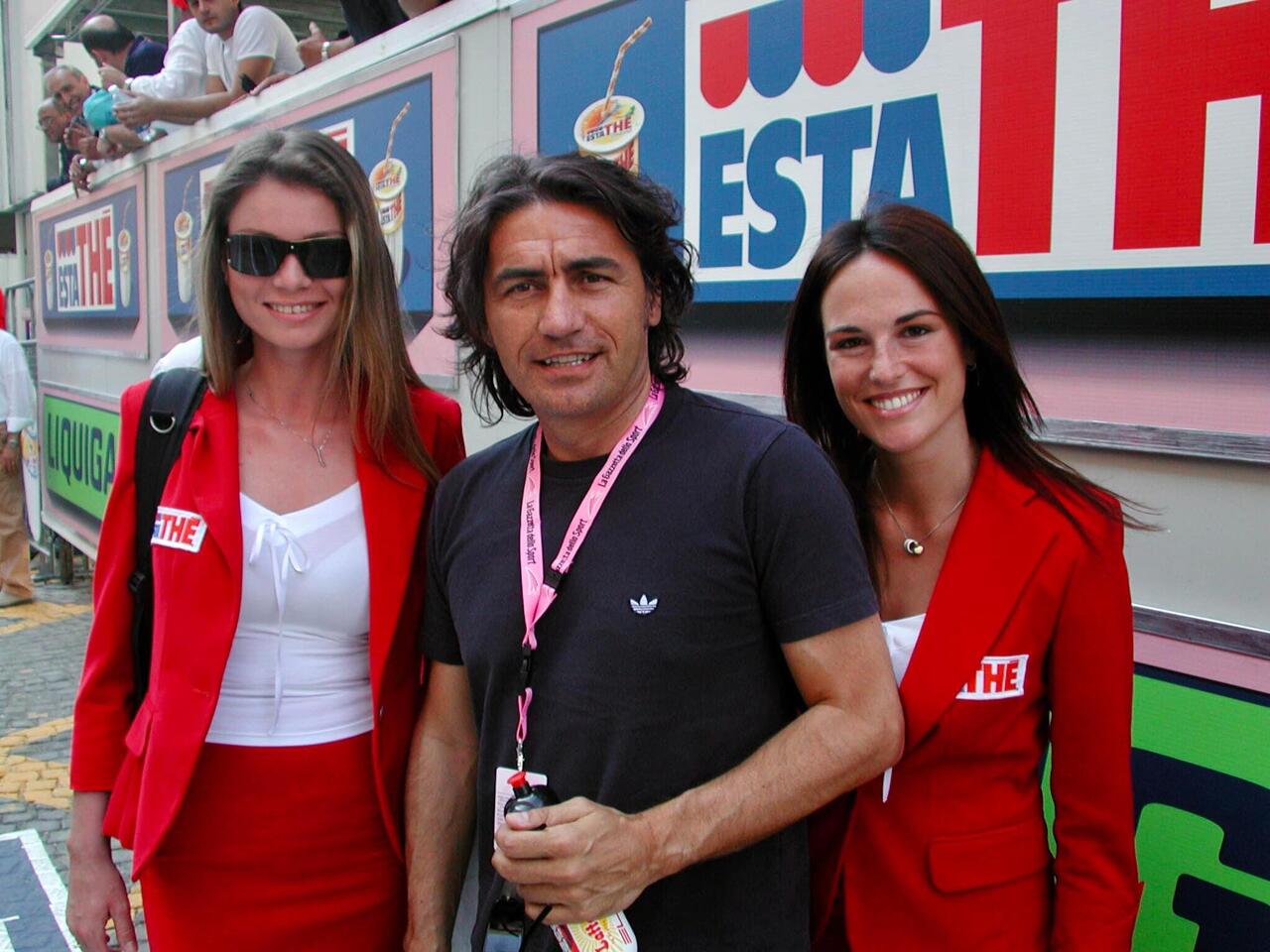 Stefania Andriola con Luciano Ligabue