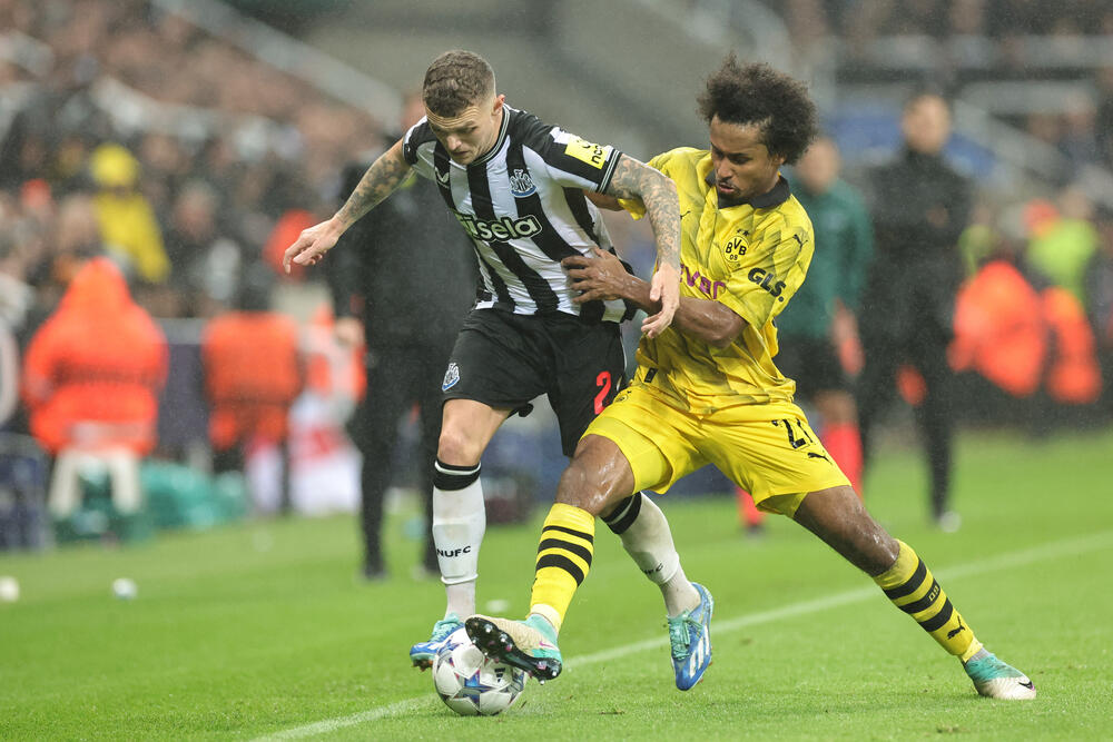 Karim Adeyemi e Kieran Trippier