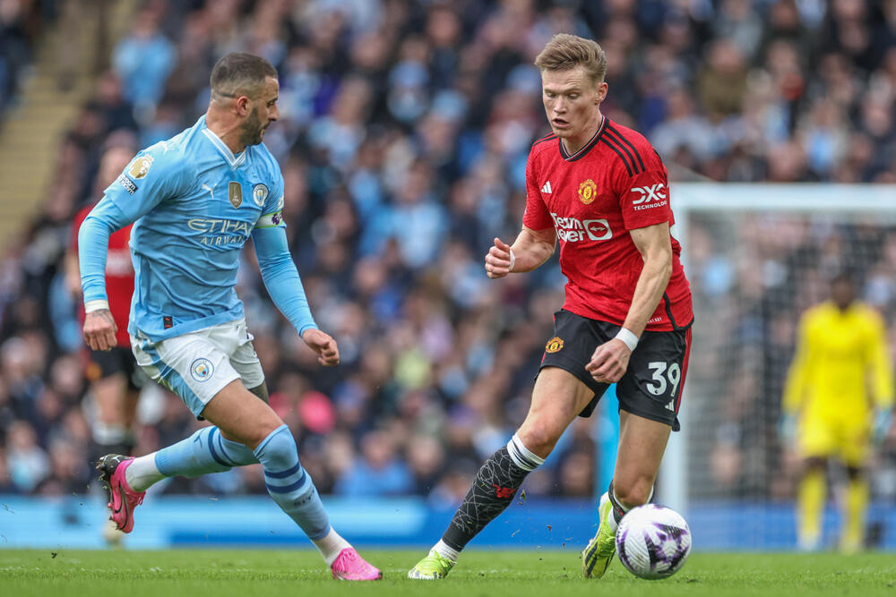 Scott McTominay e Kyle Walker
