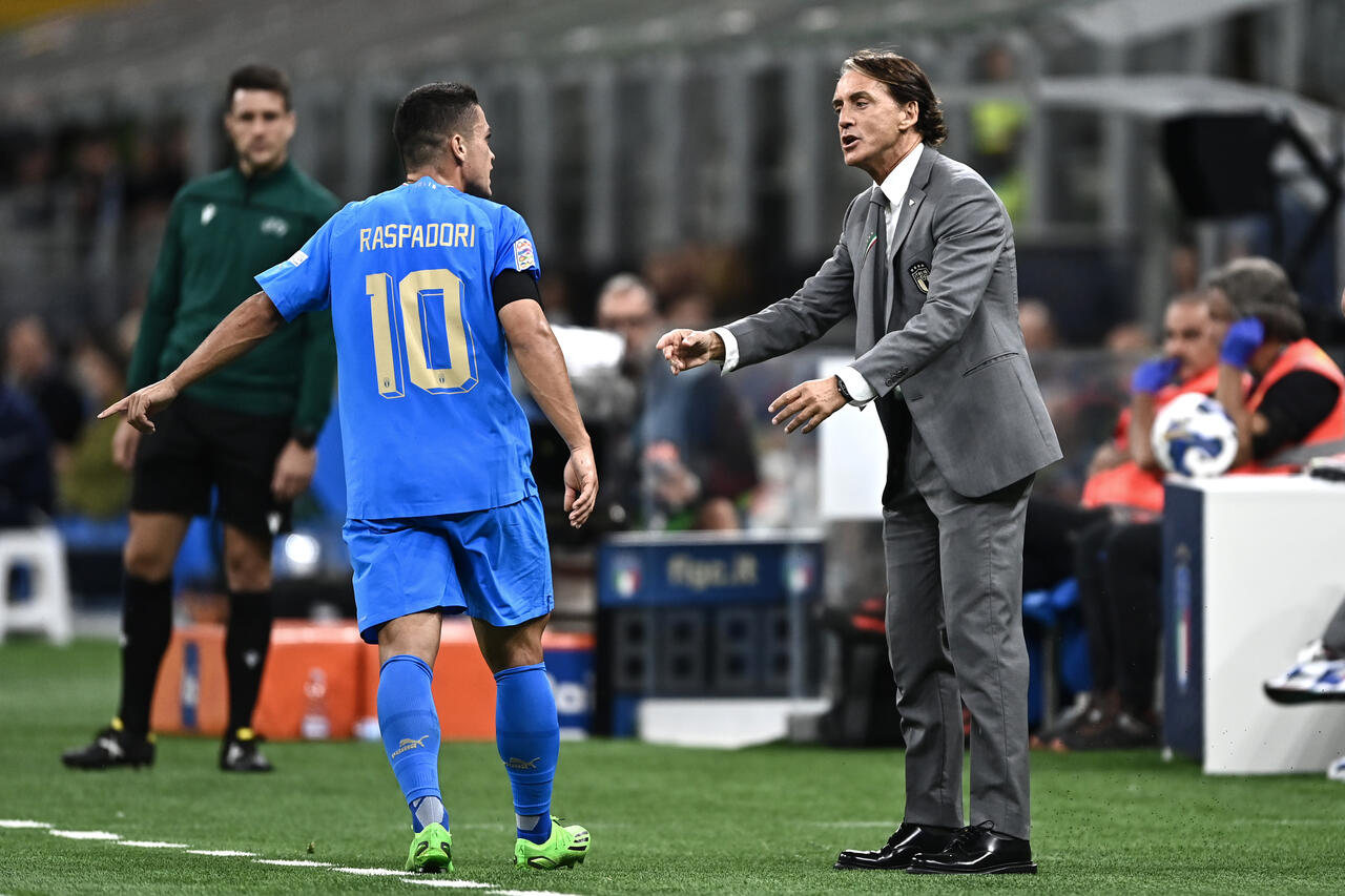 Raspadori, Mancini