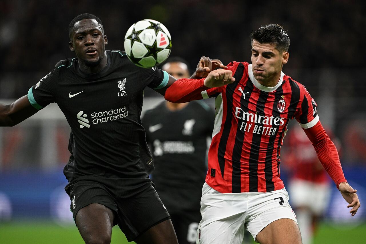Ibrahima Konatè e Alvaro Morata