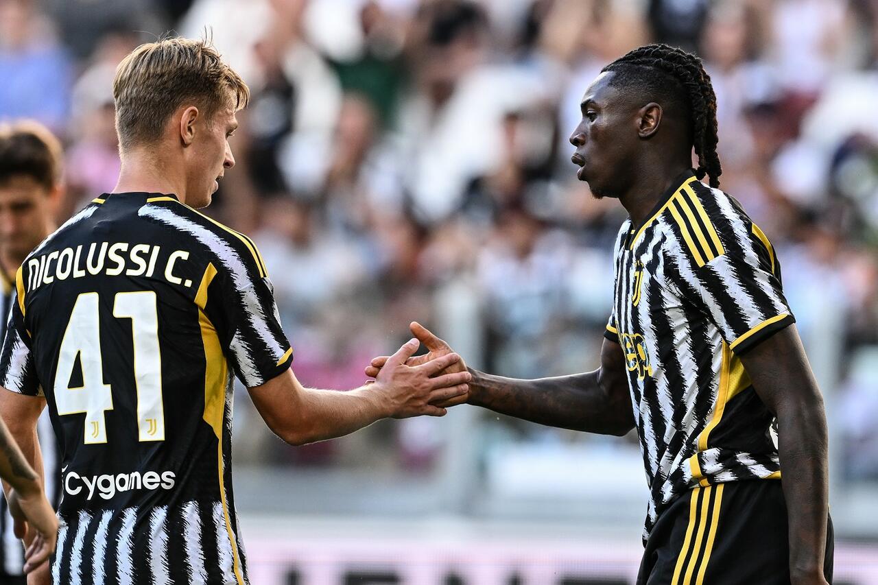 Nicolussi Caviglia e Kean