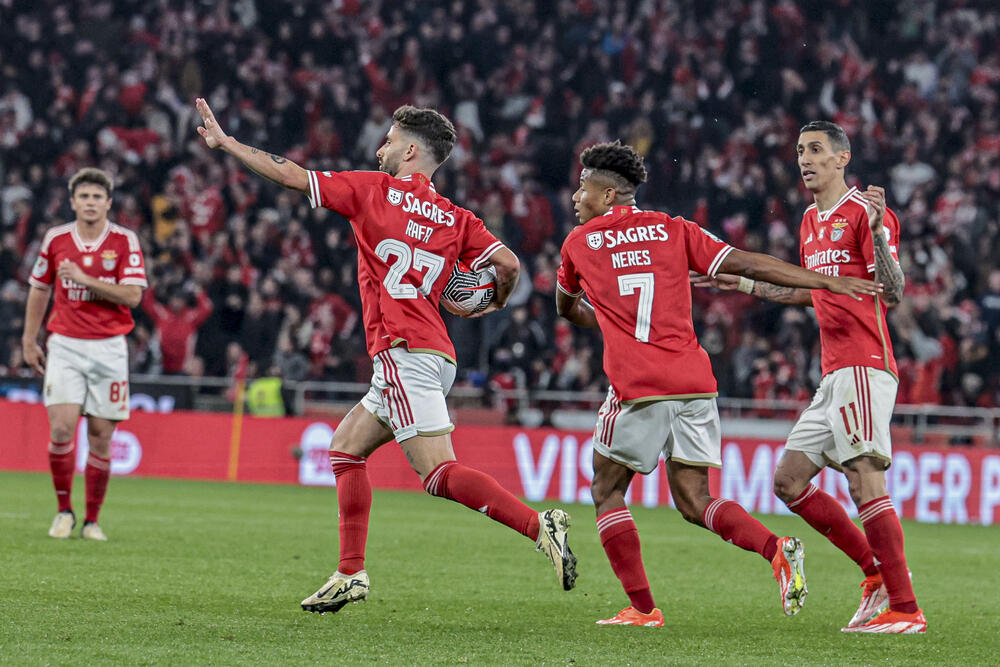 I giocatori del Benfica