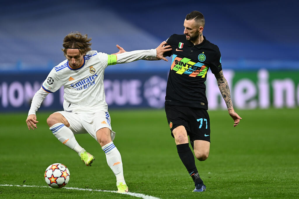 Modric Brozovic Inter Real Madrid