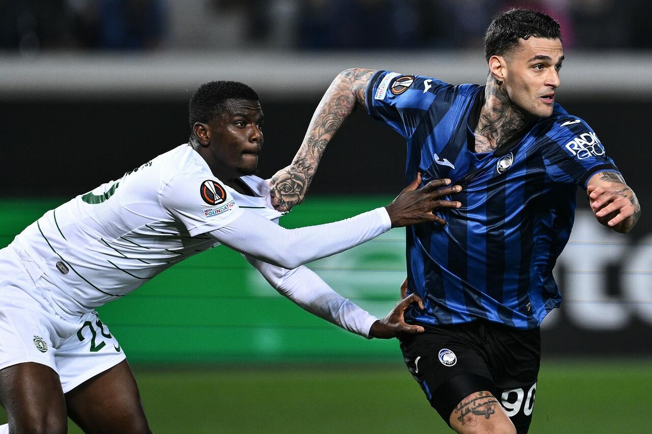 Ousmane Diomande e Giancluca Scamacca