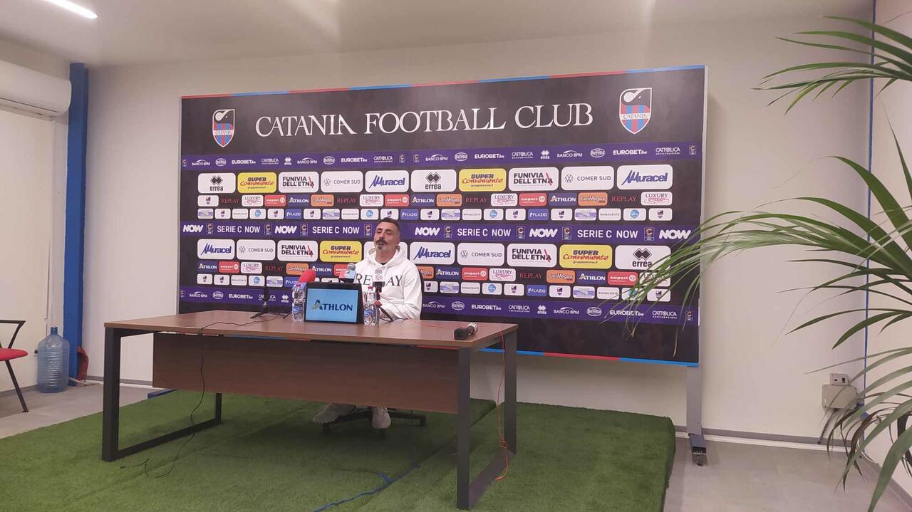 Michele Napoli dopo Catania-Casertana