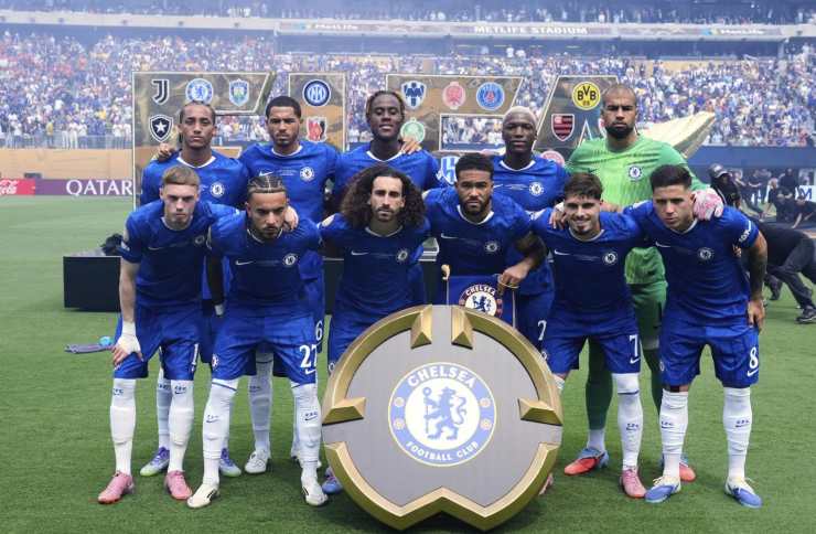 La formazione del Chelsea contro il PSG al Mondiale per Club