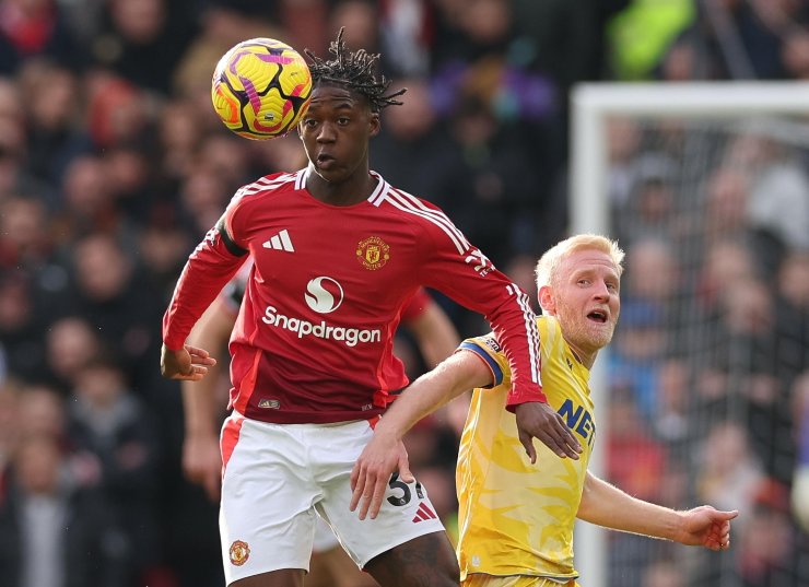 Kobbie Mainoo, centrocampista del Manchester United