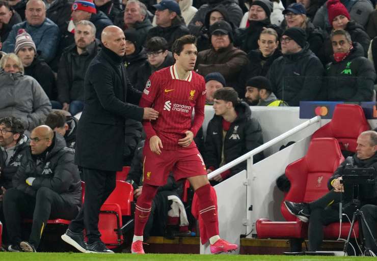 Arne Slot e Federico Chiesa