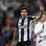 Sandro Tonali, centrocampista del Newcastle