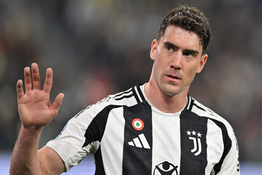 Dusan Vlahovic, attaccante della Juventus