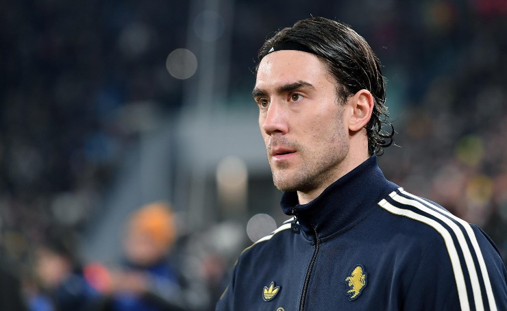 Dusan Vlahovic, attaccante della Juventus