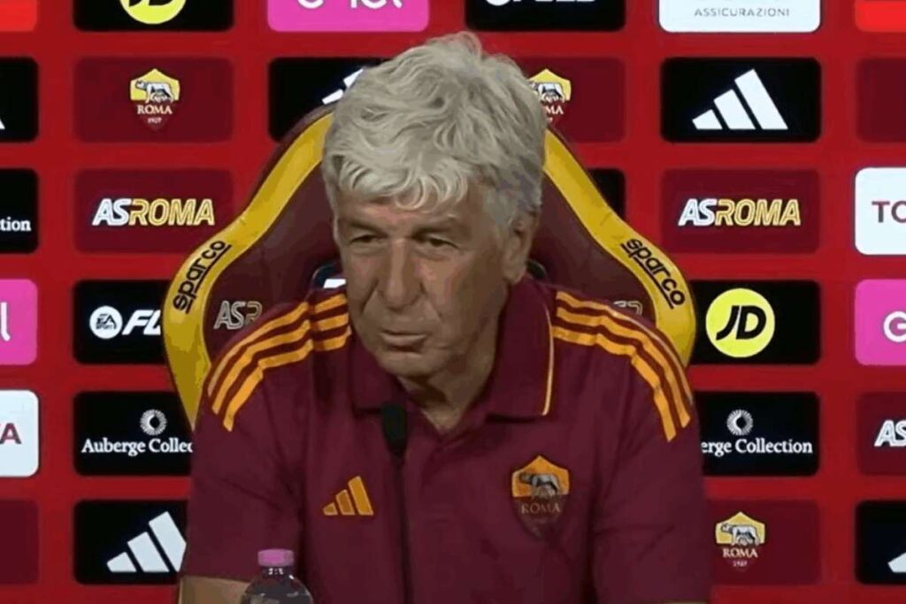 Gasperini parla dell'ipotesi di un ritorno di Totti